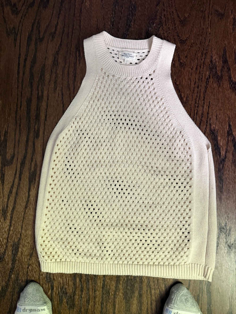 Hartford, Size 1, Cream Crochet shirt